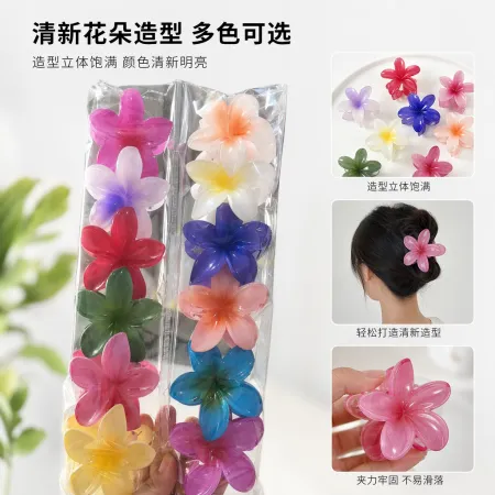 Colorful flower hair clips, cute headwear for girls, sweet and refreshing forest-style hair clips Colorful flower hair clips, cute headwear for girls, sweet and refreshing forest-style hair clips